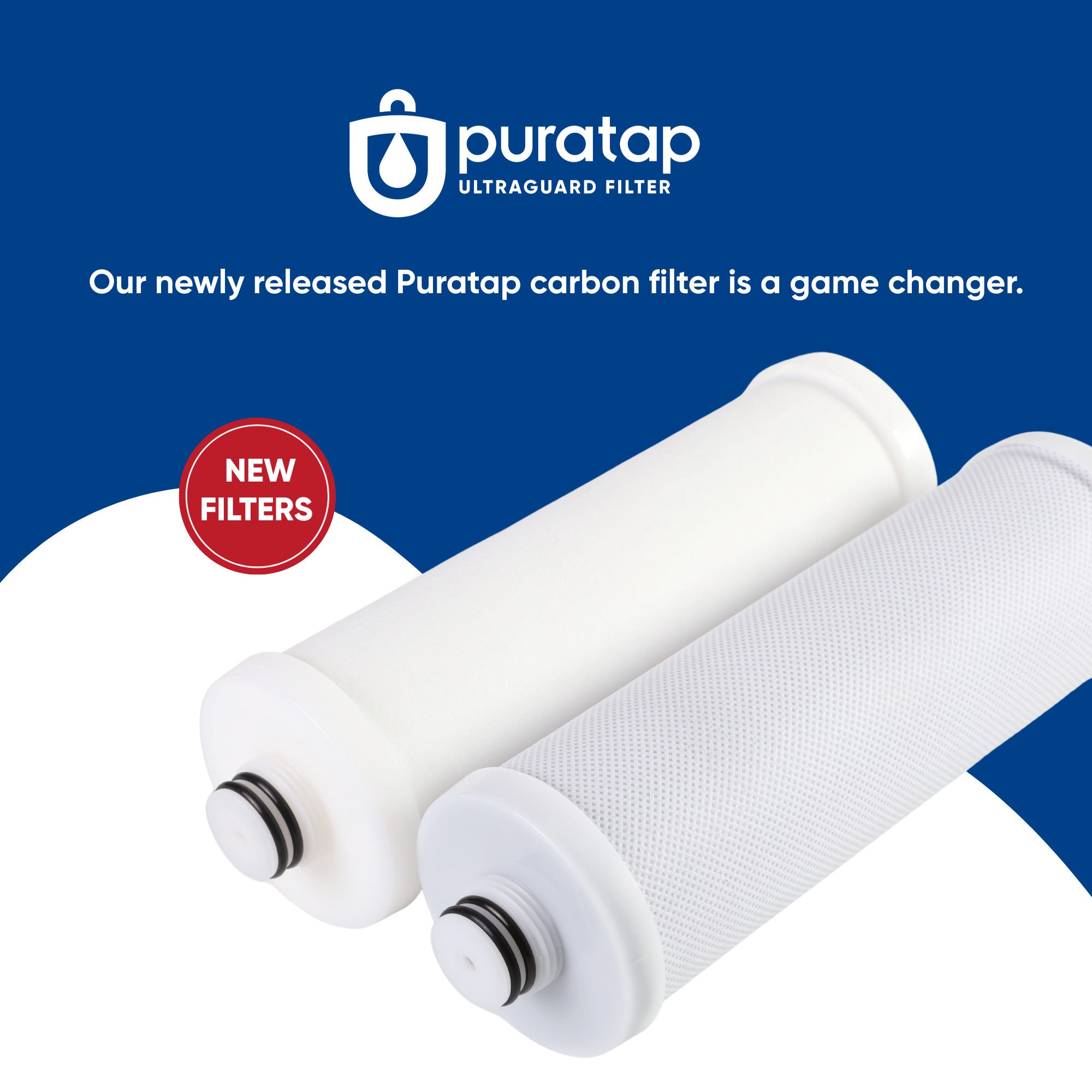 Puratap Ultraguard Filter - Our newly released Puratap carbon filter is a game changer